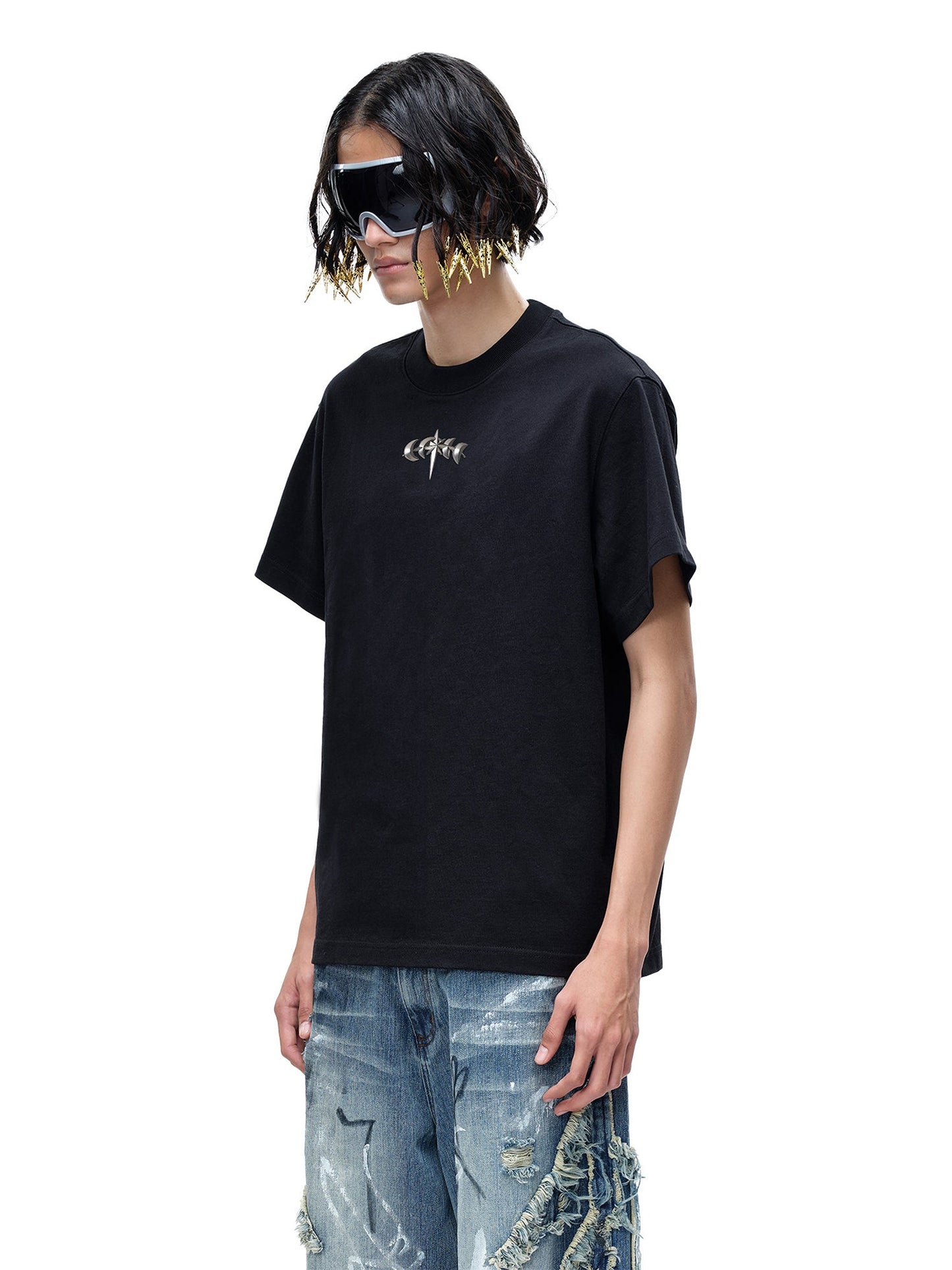 LUMINOUS DAWN ASTRAL METAL LOGO S/S TEE