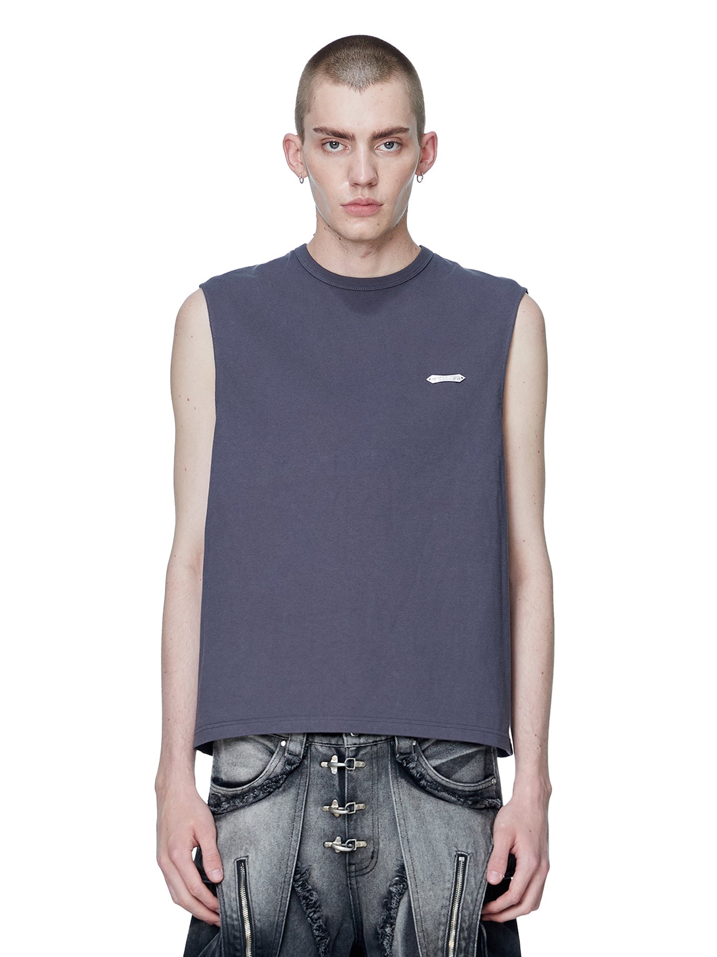 LUMINOUS DAWN ASTRAL METAL LOGO SHADOWBAT VEST