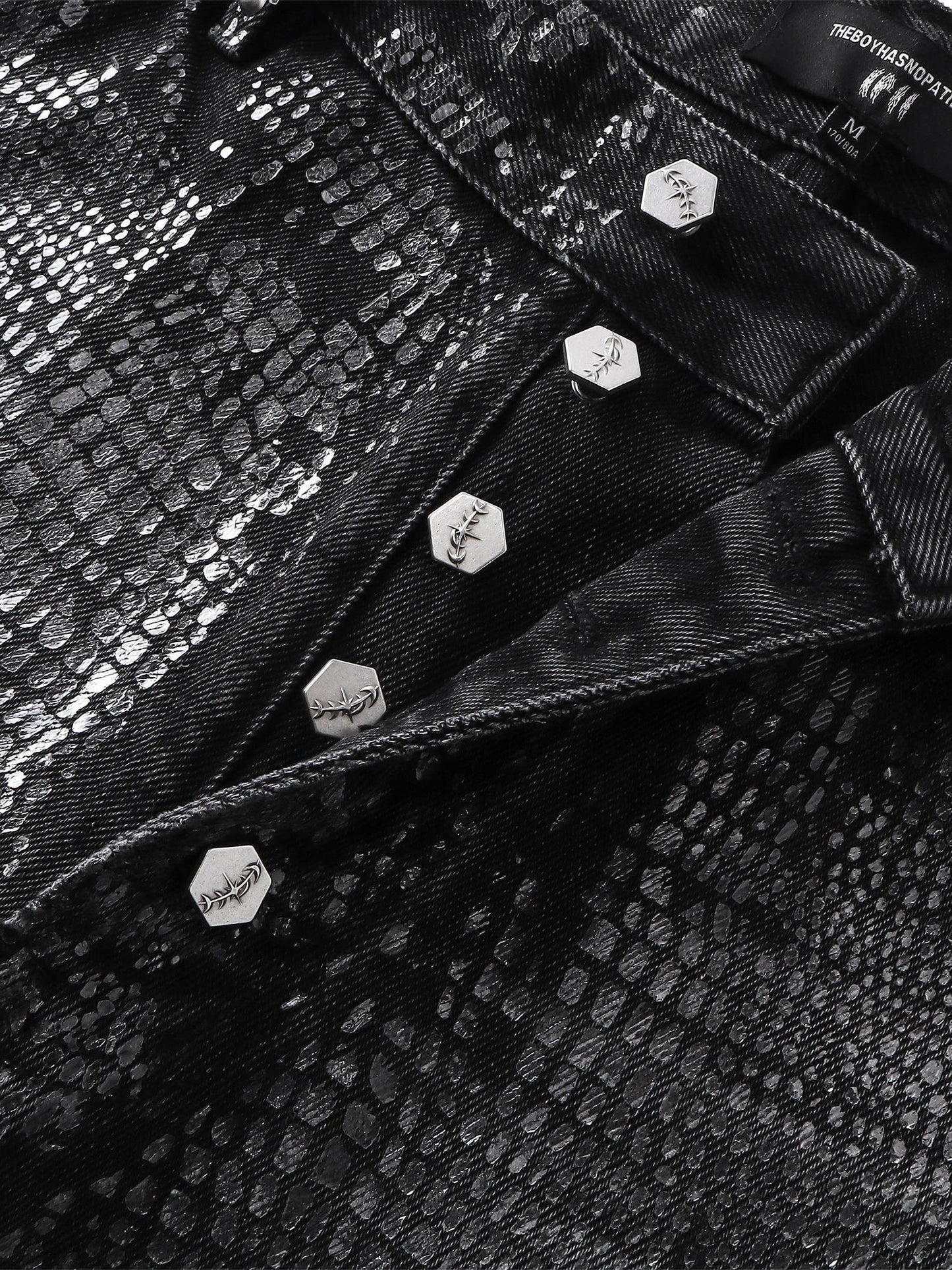 LUMINOUSDAWN FRINGED JEANS