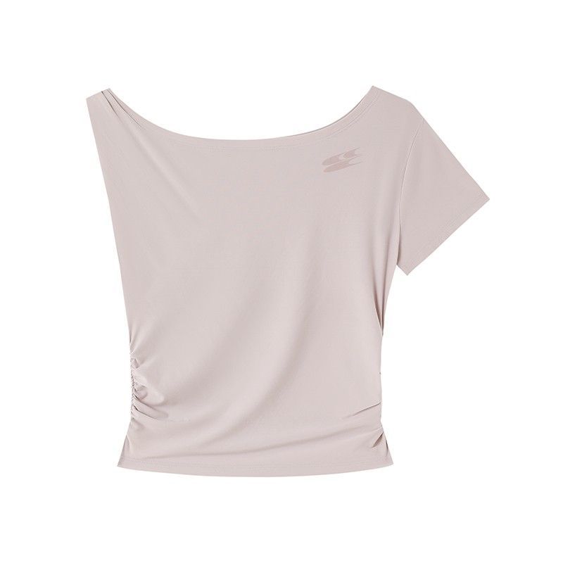 ASYMMETRICAL NECKLINE TEE