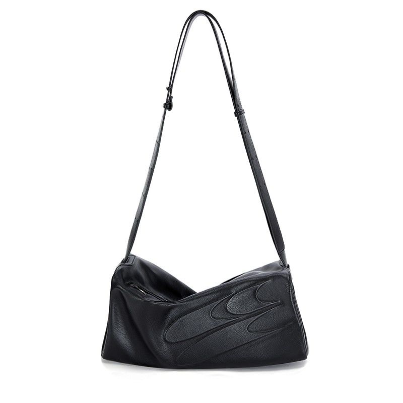 EMBOSSED LOGO CROSSBODY BAG