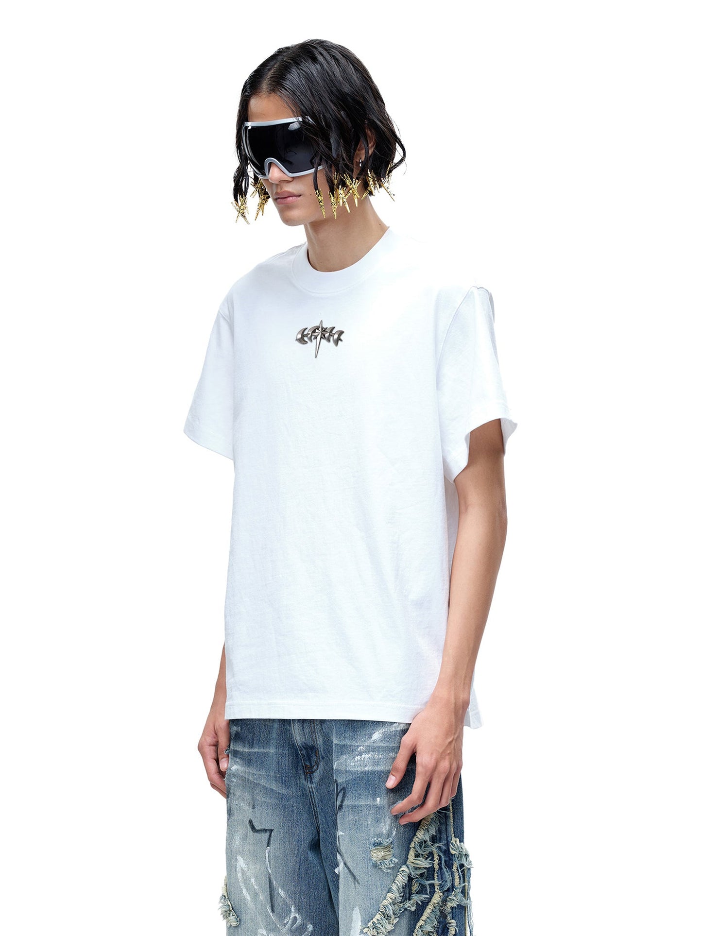 LUMINOUS DAWN ASTRAL METAL LOGO S/S TEE