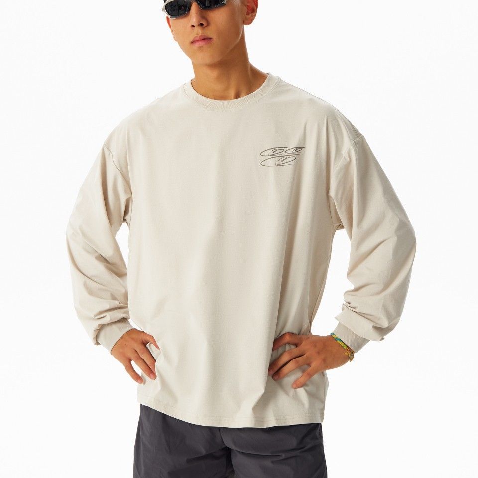 LONG SLEEVE 3C HEART LOGO TEE