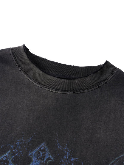 LUMINOUS DAWN ASTRAL KNIGHT DESTROYED S/S TEE