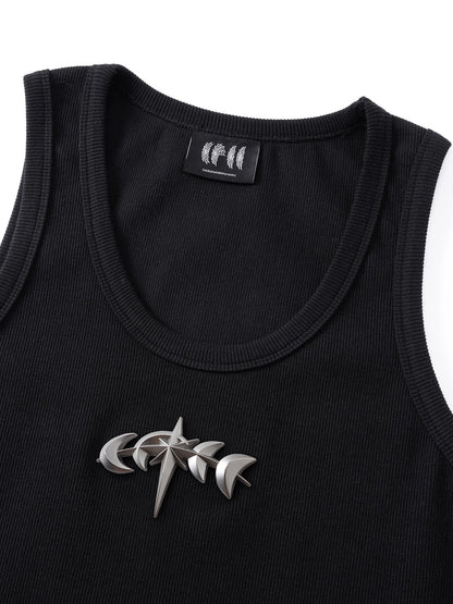 LUMINOUS DAWN ASTRAL METAL LOGO VEST