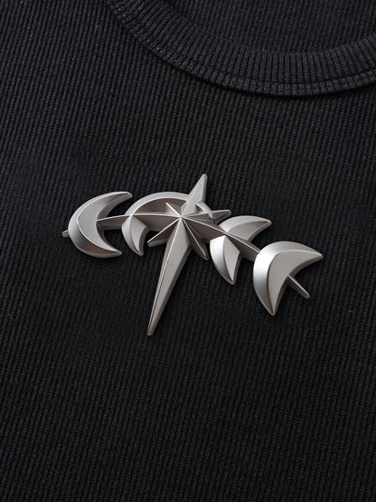 LUMINOUS DAWN ASTRAL METAL LOGO VEST