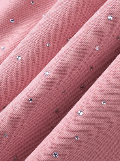 LUMINOUS DAWN RHINESTONE S/S TEE