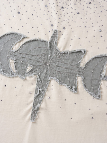 LUMINOUS DAWN RHINESTONE S/S TEE