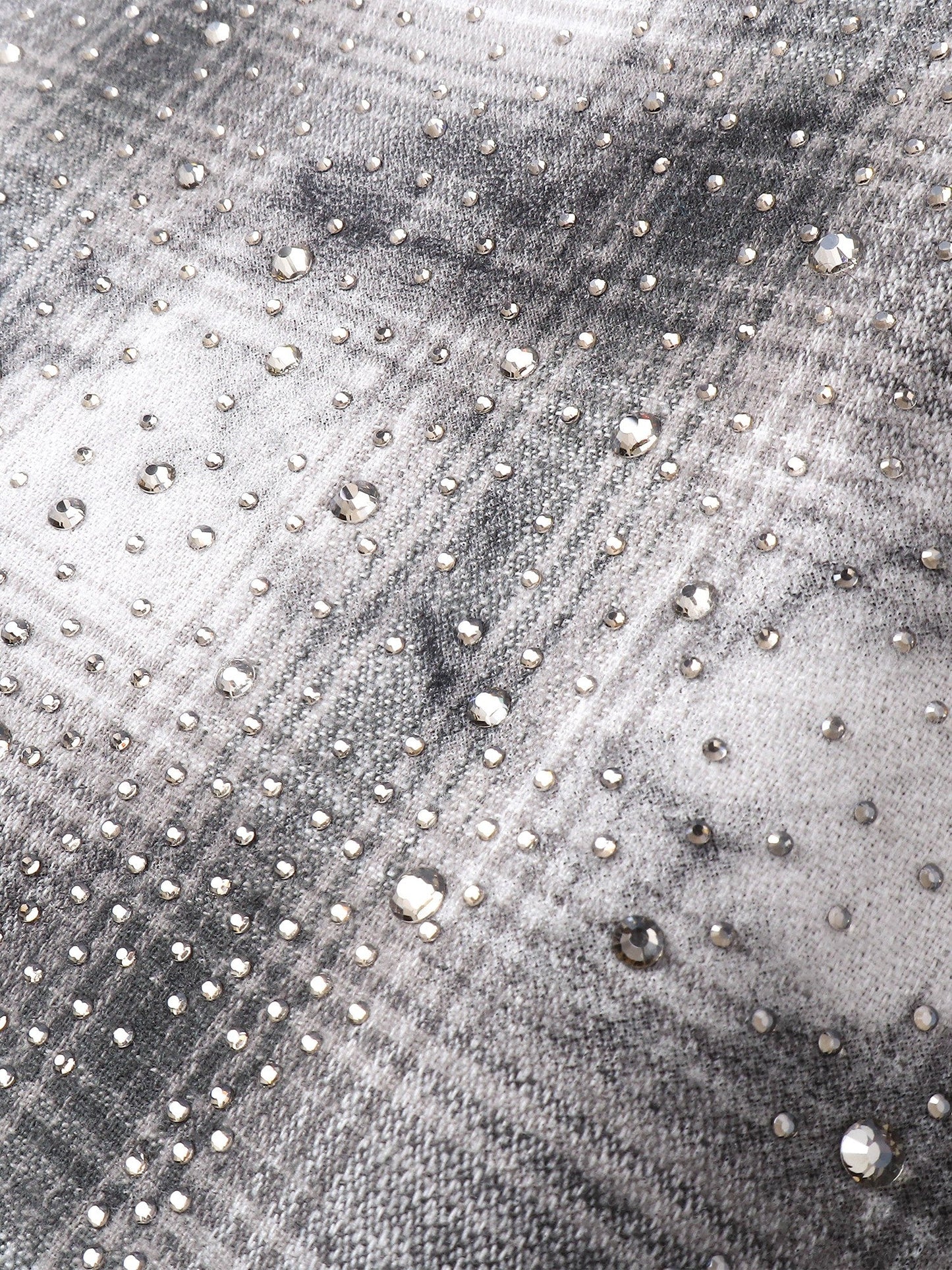 ECLIPSE OF THE BLOOD MOON PADDED RHINESTONE SHIRT