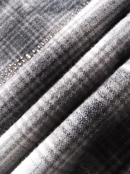 ECLIPSE OF THE BLOOD MOON PADDED RHINESTONE SHIRT