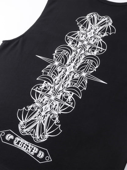 LUMINOUS DAWN ASTRAL METAL LOGO SHADOWBAT VEST