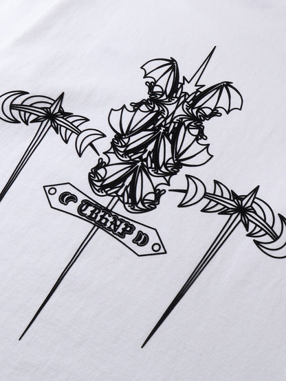 LUMINOUS DAWN EMBLEM & SHADOWBAT S/S TEE