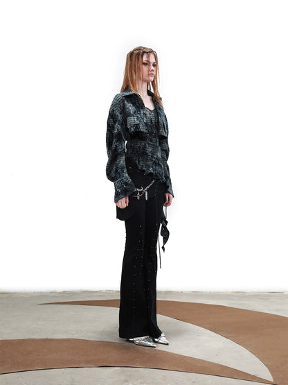 PLAID SET (COAT + SKIRT)