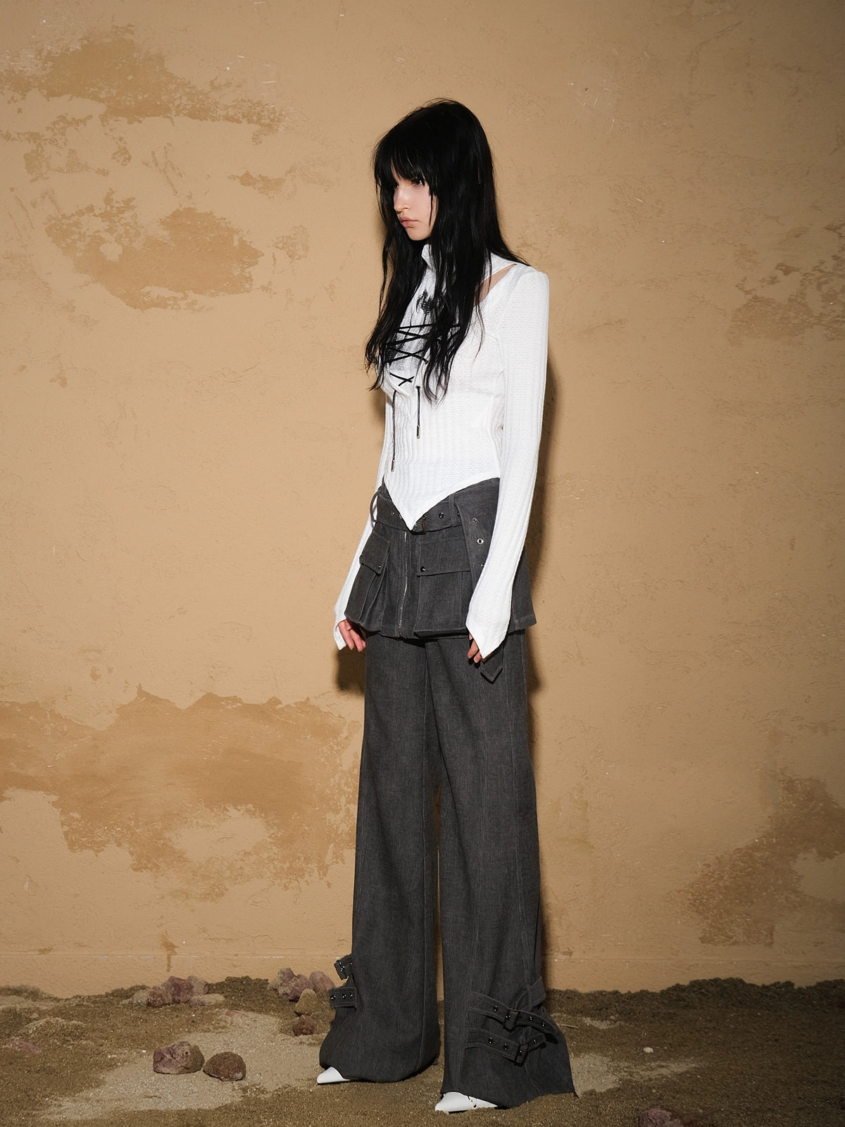 PANTS + SKIRT TWO PIECE SET