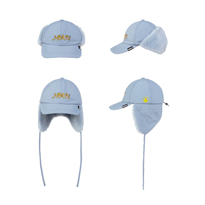 SHERPA LINED EAR FLAP BASEBALL HAT