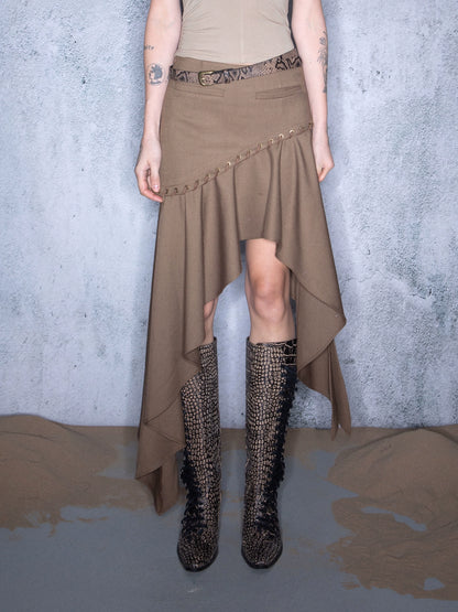 ASYMMETRIC SKIRT
