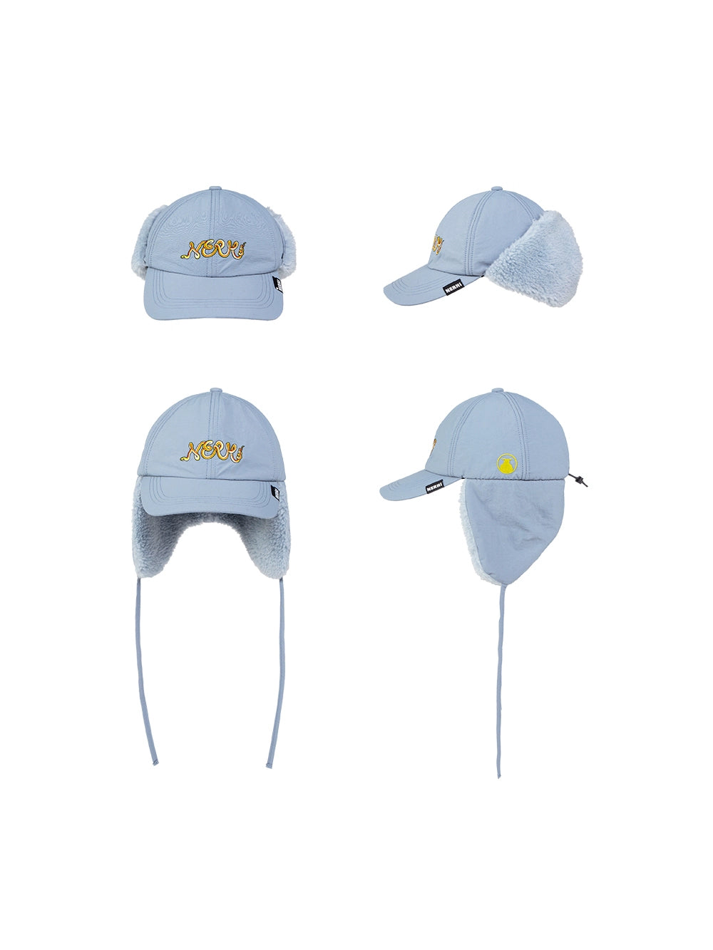 SHERPA LINED EAR FLAP BASEBALL HAT