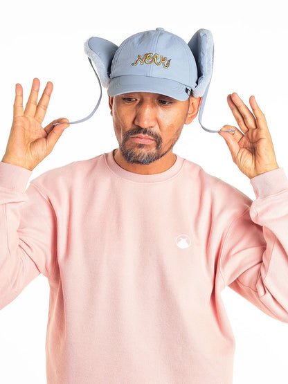 SHERPA LINED EAR FLAP BASEBALL HAT