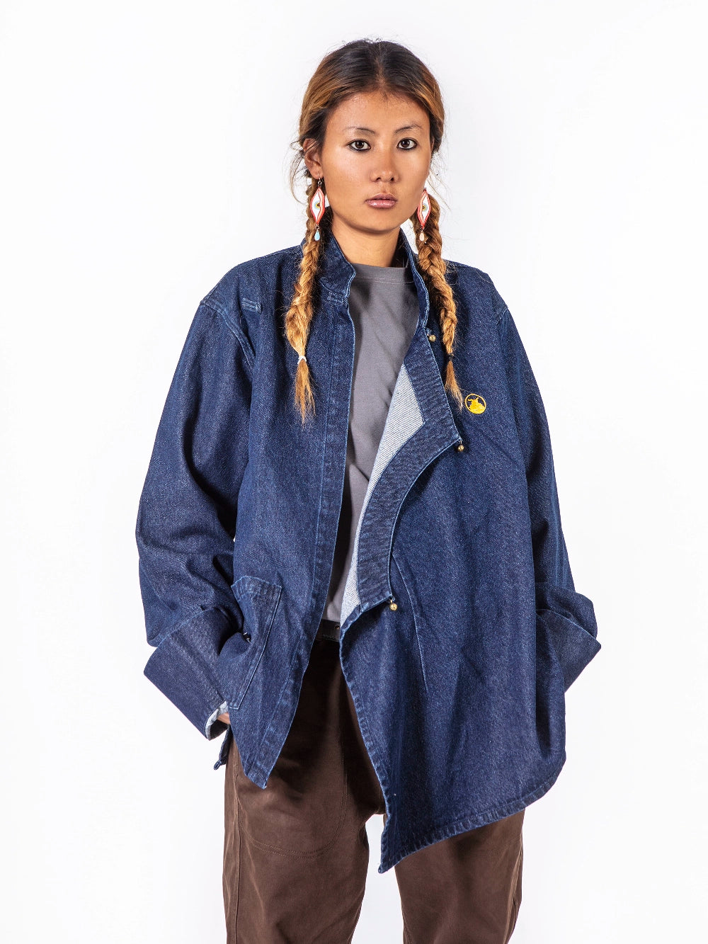 TIBETAN CUT DENIM JACKET