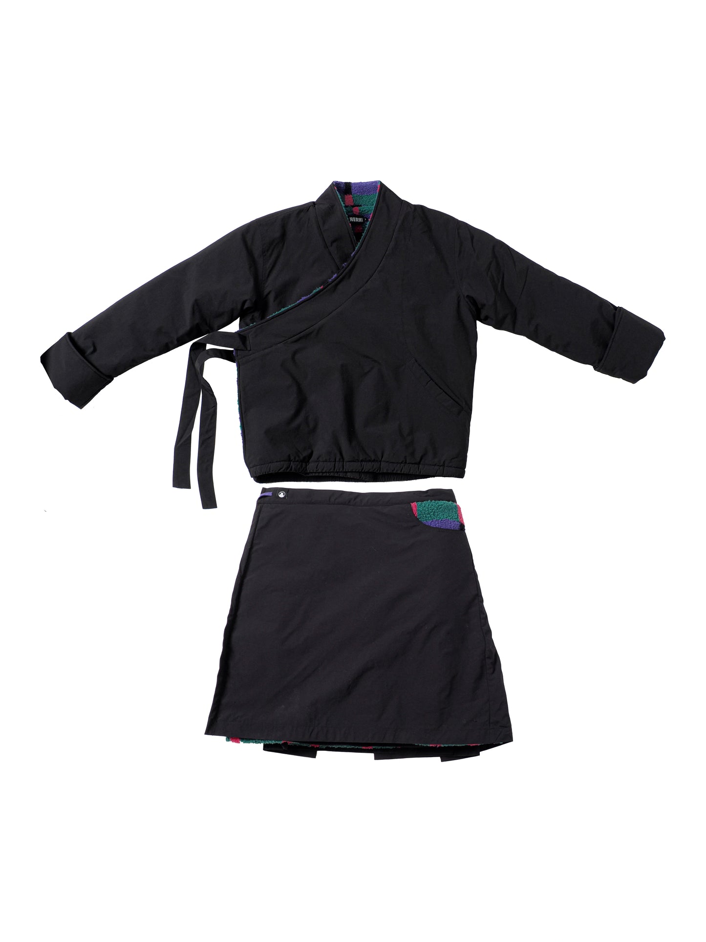 TIBETAN CUT JACKET AND SKIRT SET