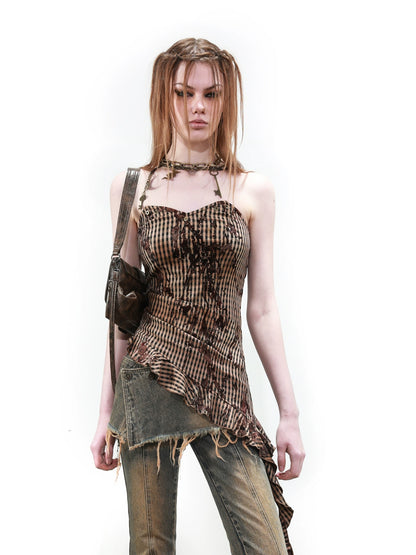 PLAID SET (COAT + SKIRT)