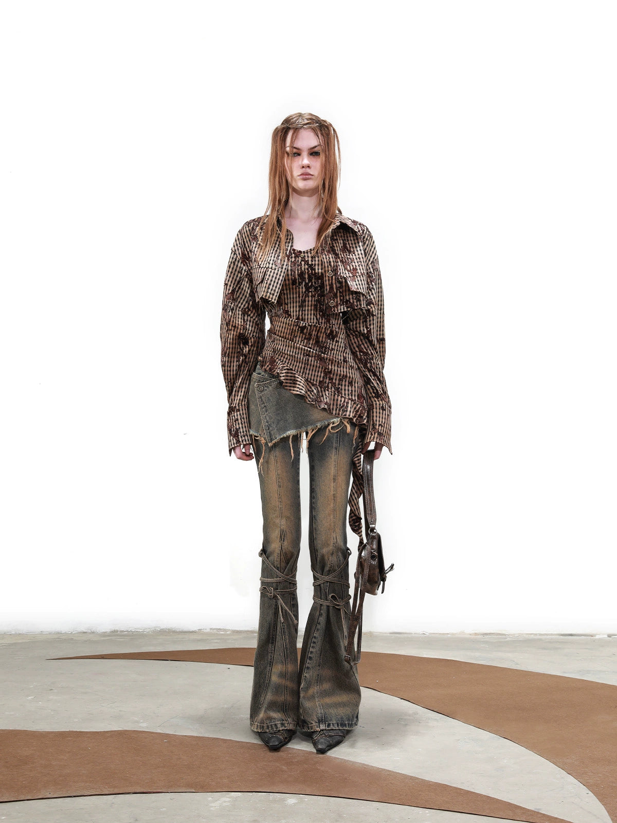 PLAID SET (COAT + SKIRT)