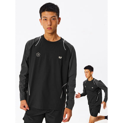 DUAL COLOR LONG SLEEVE TEE