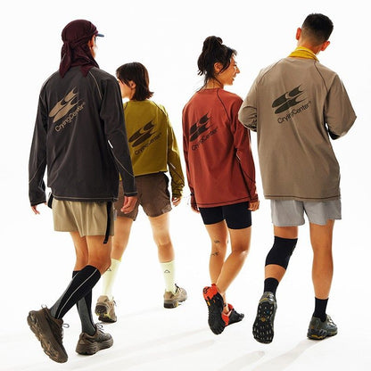 3C LOGO ON THE BACK LONG SLEEVE TEE