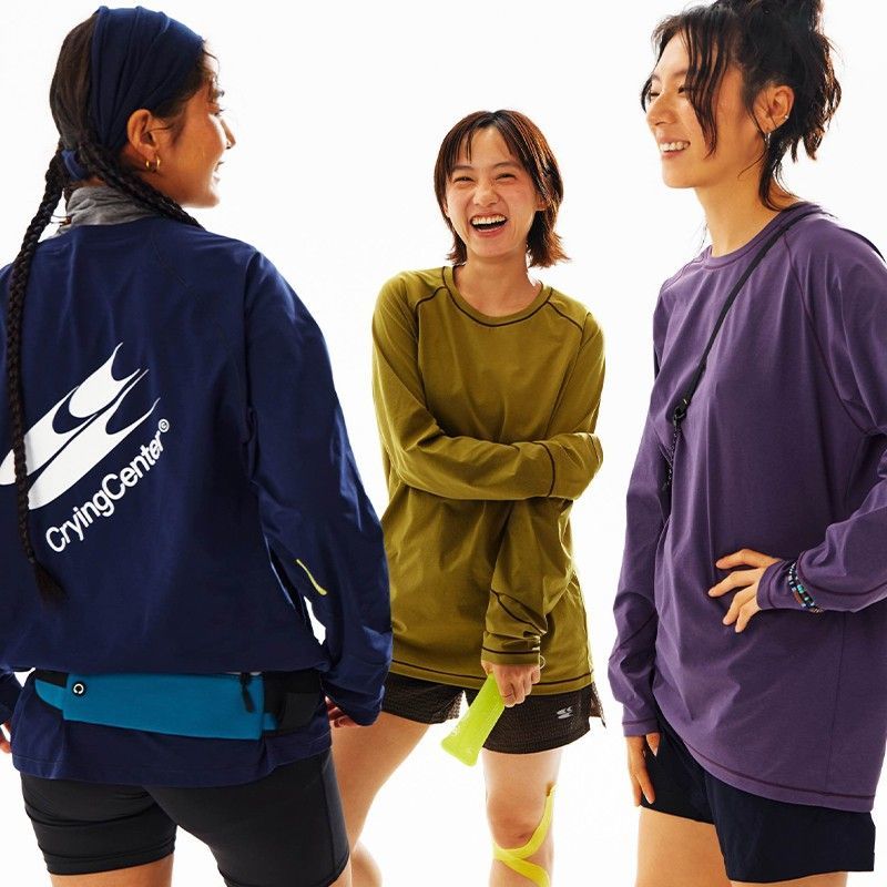 3C LOGO ON THE BACK LONG SLEEVE TEE