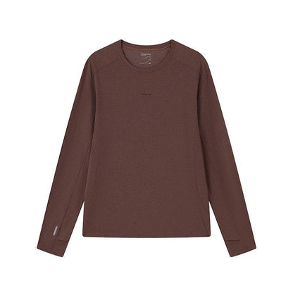MINI LOGO CENTERED LONG SLEEVE TEE